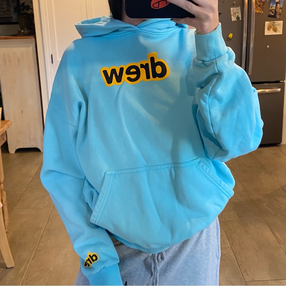 Blue authentic Drew house hoodie